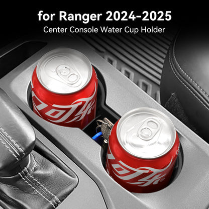 Center Console Cup Holder & Armrest Organizer Box For Ford Ranger 2024-2025