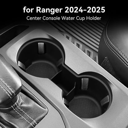 Center Console Cup Holder & Armrest Organizer Box For Ford Ranger 2024-2025