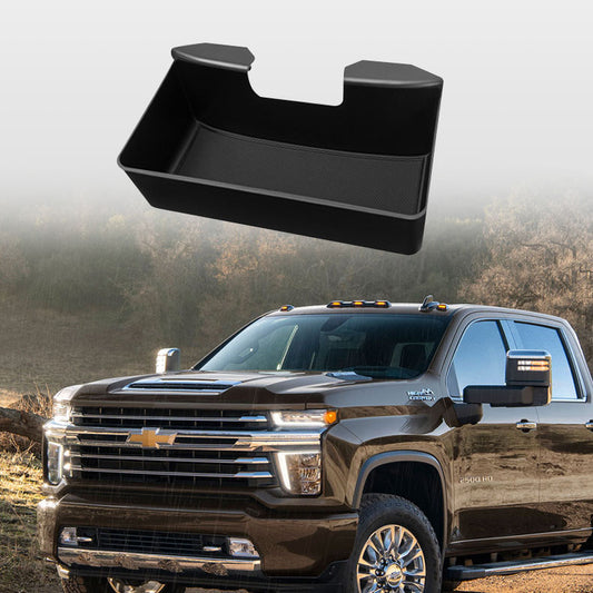 Hanging Center Console Organizer Box For Chevrolet Silverado/GMC Sierra 1500 2500HD 3500HD