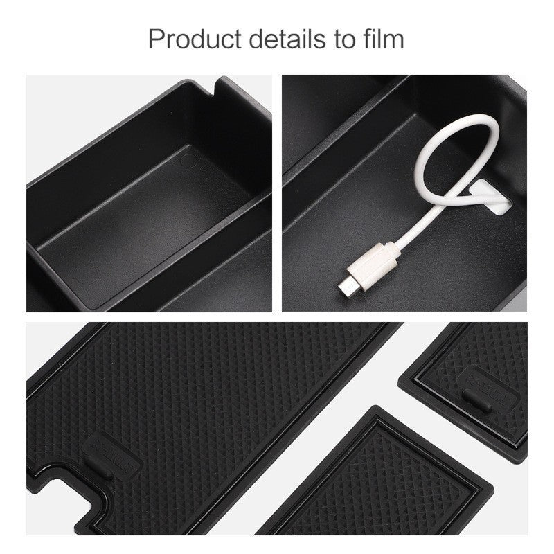 Center Console Armrest Storage Box For Ford Maverick