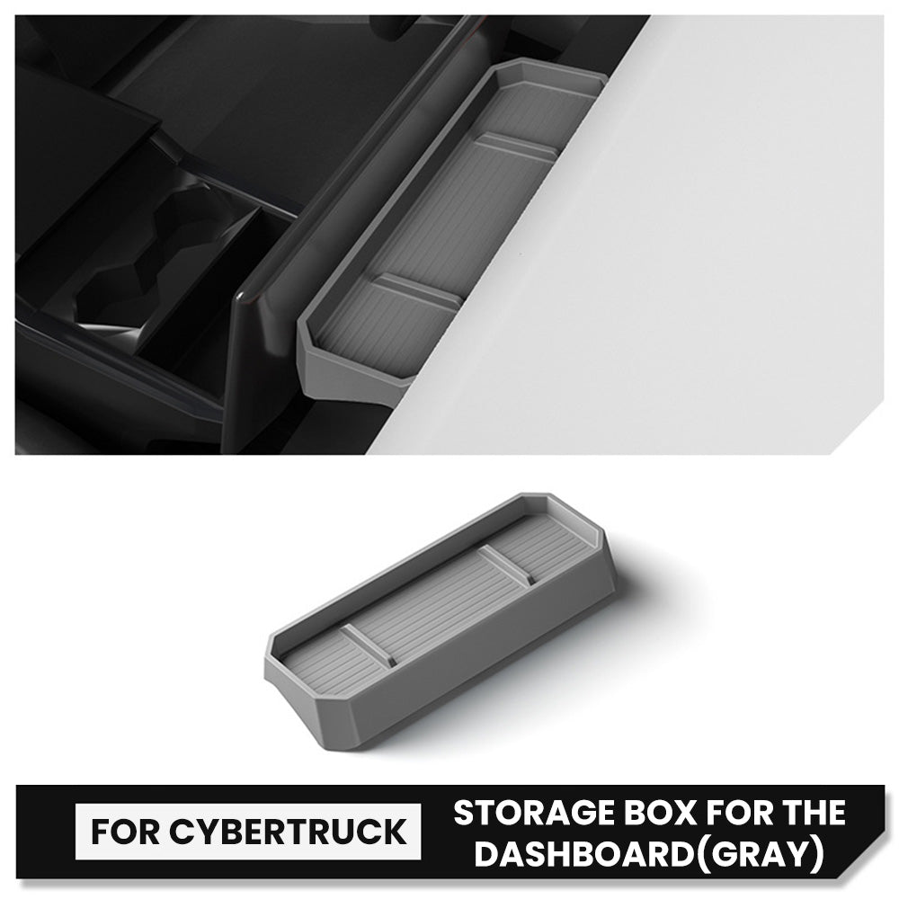 Cybertruck Dashboard Screen Rear Storage Box Tray