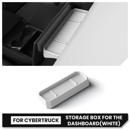 Cybertruck Dashboard Screen Rear Storage Box Tray