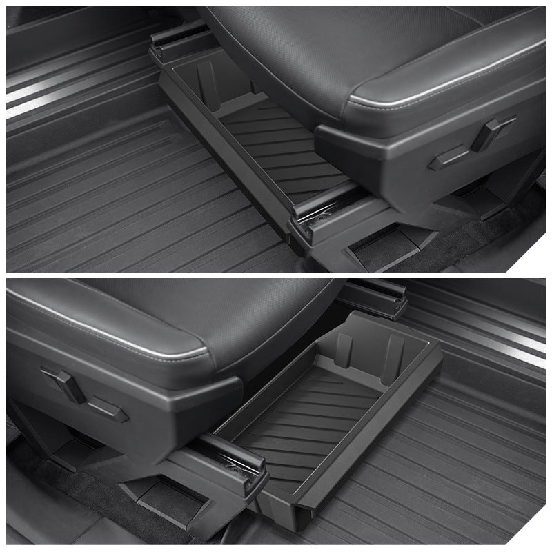 Cybertruck Front Under Seat Storage Box Drawer Organizer