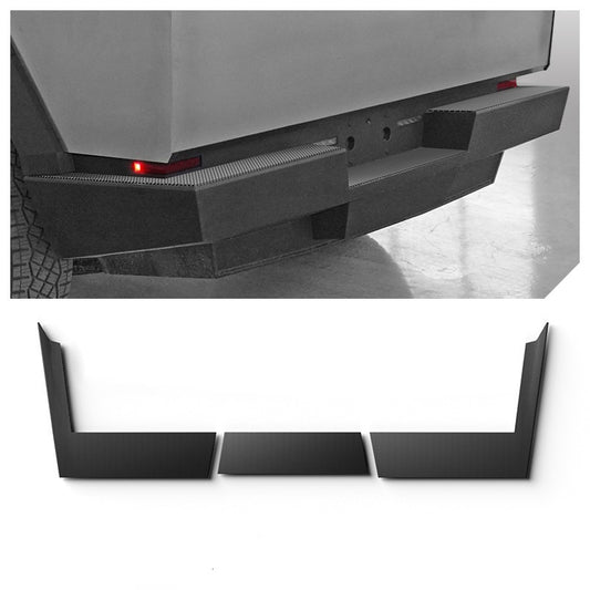 Cybertruck Rear Bumper Protective Strip & Rear Truck Cover Edge Protector Trim