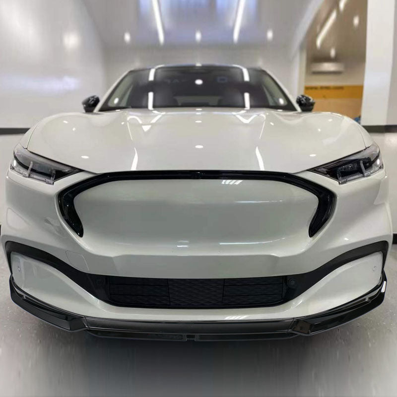 Mach E Front Shovel Front Bumper Splitter Lip For Ford Mustang