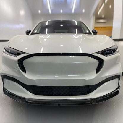 Mach E Front Shovel Front Bumper Splitter Lip For Ford Mustang