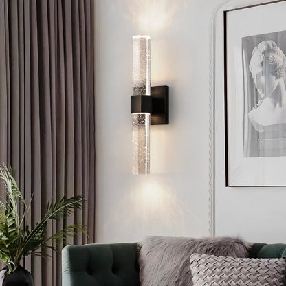 Indoor Crystal Glass LED Wall Light