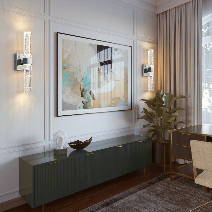 Indoor Crystal Glass LED Wall Light