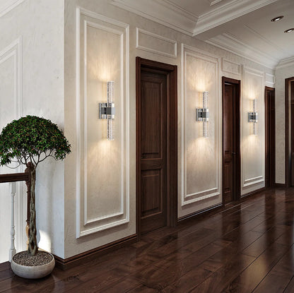 Indoor Crystal Glass LED Wall Light