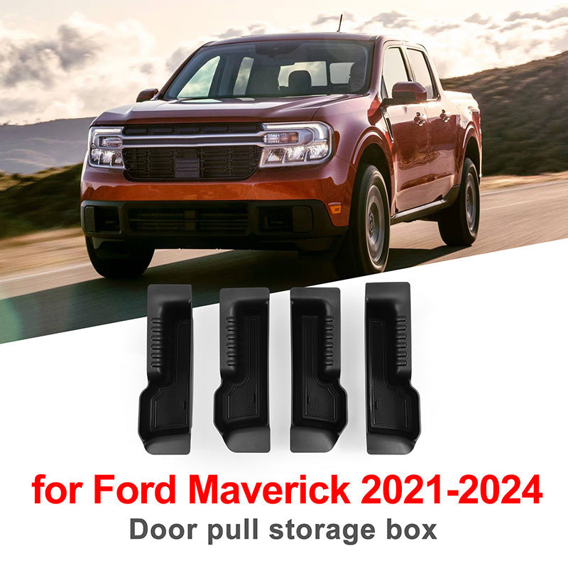 Interior Door Handle Storage Box For Ford Maverick 2021-2025