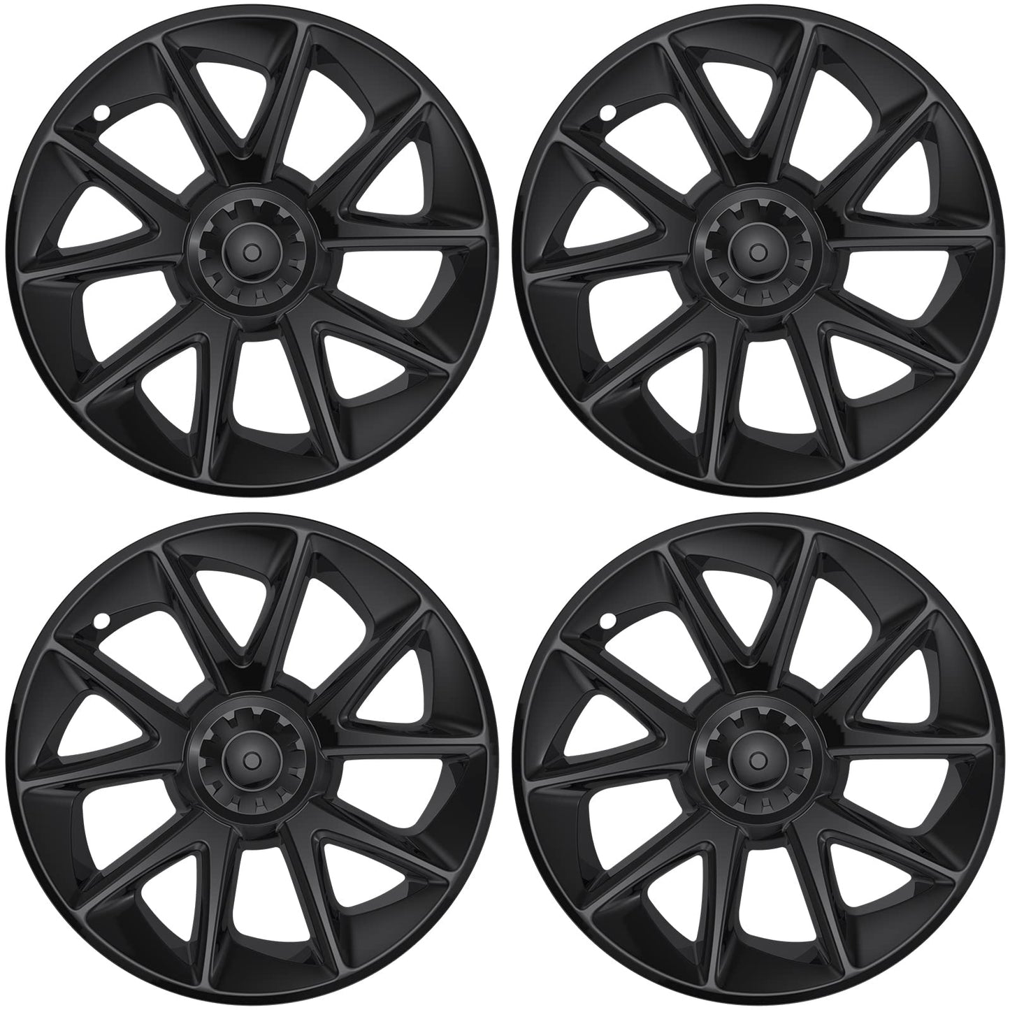 Evtesparts Model 3 18" Areo Wheel Cover Blade Style Hubcaps