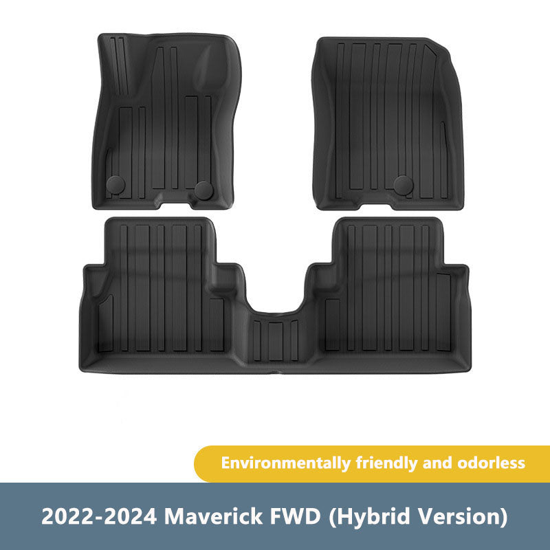 TPE Car Floor Mats And Truck Bed Mat For Ford Maverick