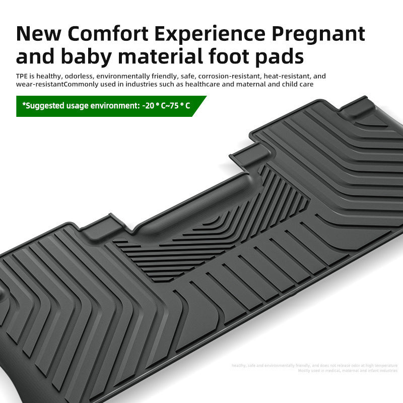 TPE Car Floor Mats & Rear Cargo Mat For Ford F250/F350