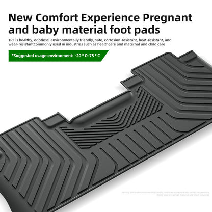 TPE Car Floor Mats & Rear Cargo Mat For Ford F250/F350
