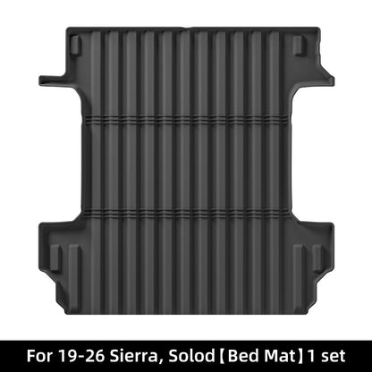 TPE Car Floor Mats for 2012–2026 GMC Sierra and Chevrolet Silverado