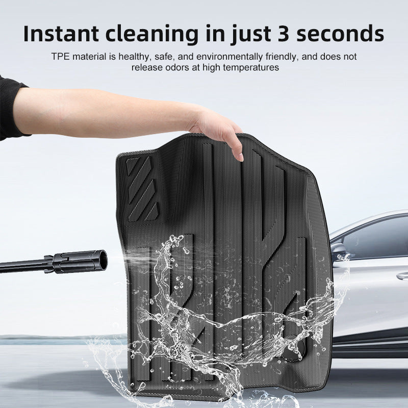 TPE Car Floor Mats for 2012–2026 GMC Sierra and Chevrolet Silverado