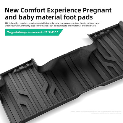 TPE Car Floor Mats for 2012–2026 GMC Sierra and Chevrolet Silverado