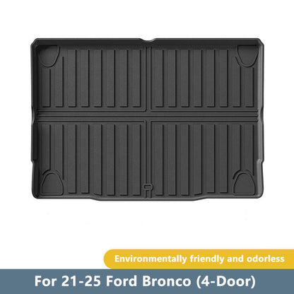 TPE Eco-friendly Floor Mats For 2021-2025 Ford Bronco (4-Door)