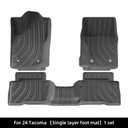 TPE Floor Mats And Rear Truck Bed Liner For Toyota Tacoma
