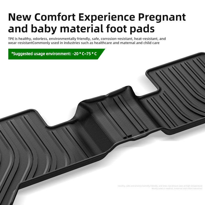 TPE Floor Mats And Rear Truck Bed Liner For Toyota Tacoma