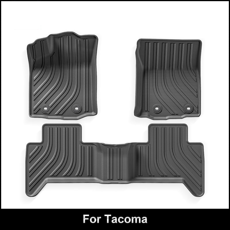 TPE Floor Mats And Rear Truck Bed Liner For Toyota Tacoma