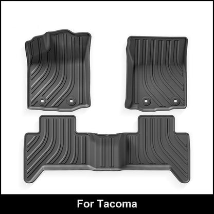 TPE Floor Mats And Rear Truck Bed Liner For Toyota Tacoma