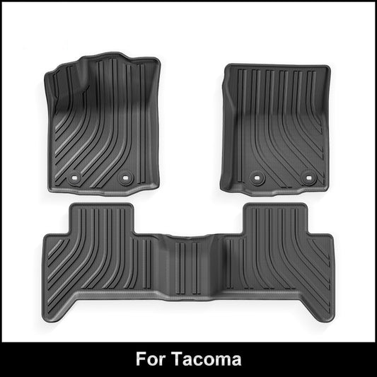 TPE Floor Mats And Rear Truck Bed Liner For Toyota Tacoma