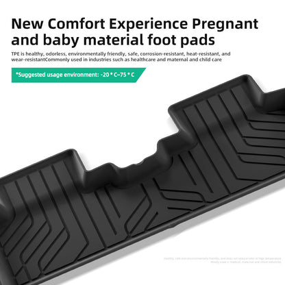 TPE Floor Mats Cargo Liner and Seat Back Pad For 2025 Chevrolet Equinox