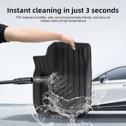 TPE Floor Mats Cargo Liner and Seat Back Pad For 2025 Chevrolet Equinox