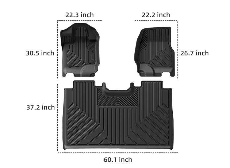 TPE Floor Mats & Rear Truck Bed Mats For Ford F150 (Fuel/North America)