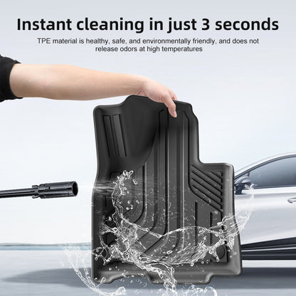 TPE Floor Mats and Rear Trunk Liner For Ford Explorer (6-Seater)