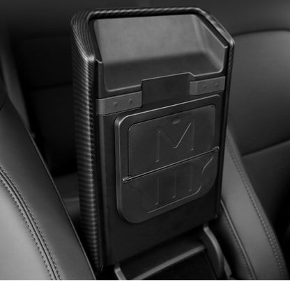 Tesla Model 3 Highland Carbon Fiber Armrest Box Cover Interior Accessories