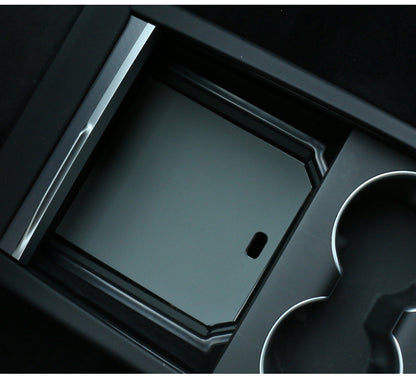 Tesla Model 3 Highland Center Console Armrest Storage Box- Ice Crystal Color