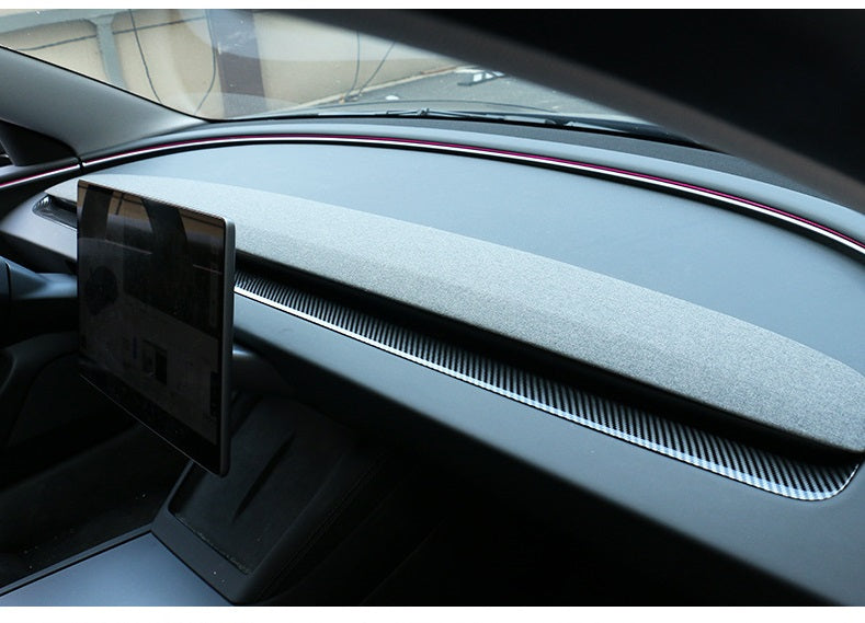 Tesla Model 3 Highland Dashboard Cover Carbon Fiber Dash Wrap