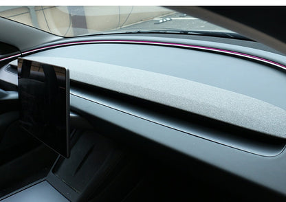 Tesla Model 3 Highland Dashboard Wrap Carbon Fiber Dash Cover