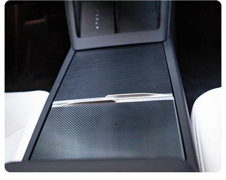 3Pcs PVC Center Console Wrap For Tesla Model 3 Highland Interior Accessories