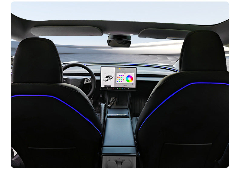 Tesla Model 3 Highland Seat Backrest LED Ambient Lighting