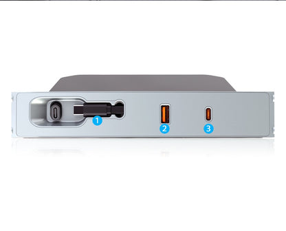 Tesla Model 3 Highland USB Hub Docking Station With Retractable Cable