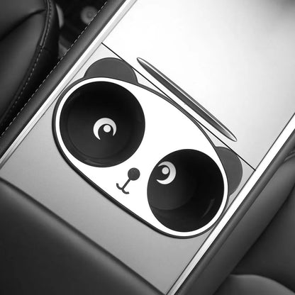 Tesla Model 3/Y Panda Style Center Console Cup Holder Insert