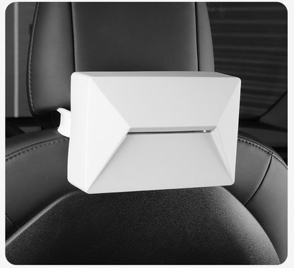 Tesla Model 3/Y/ 3 Highland Cybertruck Tissue Box With Adjustment Belt