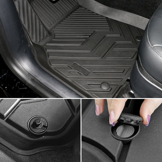 Tesla Model Y Juniper Floor Mats Liners Without Logo