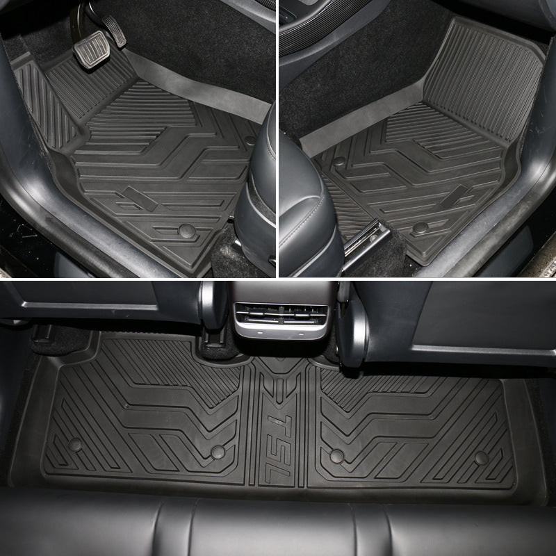 Tesla Model Y Juniper Frunk And Trunk Mats Without Logo