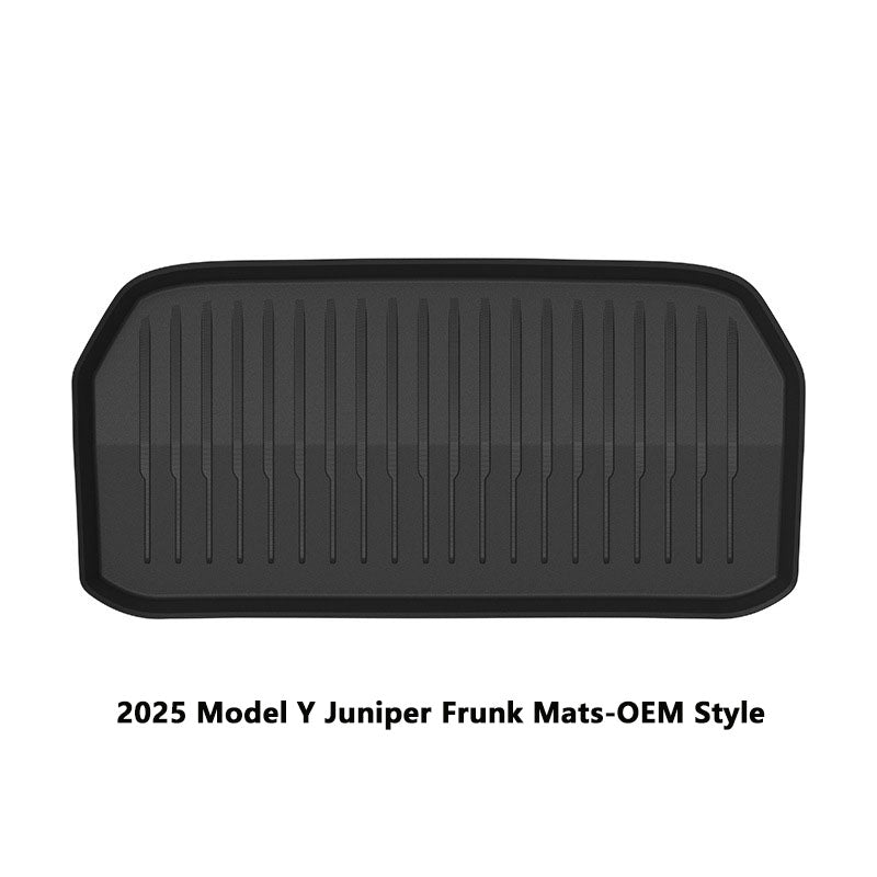 Tesla Model Y Juniper TPE Frunk And Trunk Mats