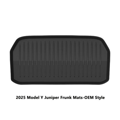 Tesla Model Y Juniper TPE Frunk And Trunk Mats