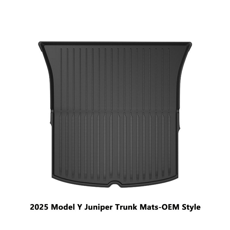 Tesla Model Y Juniper TPE Frunk And Trunk Mats