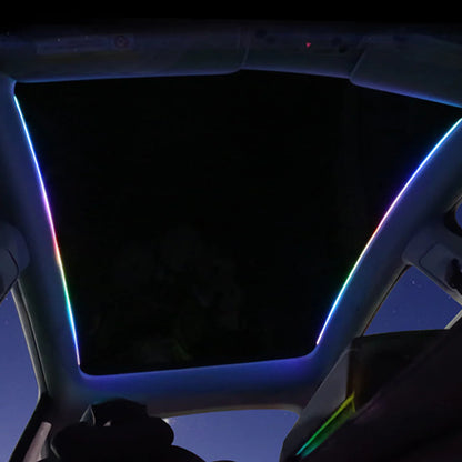 Tesla Model Y Sunroof LED Flowing Ambient Lighting 256 Color