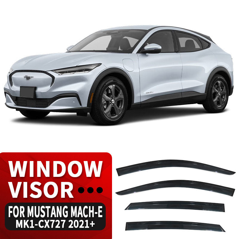 Mach-E Window Visors Rain Guards For Ford Mustang MK1-CX727 2021+