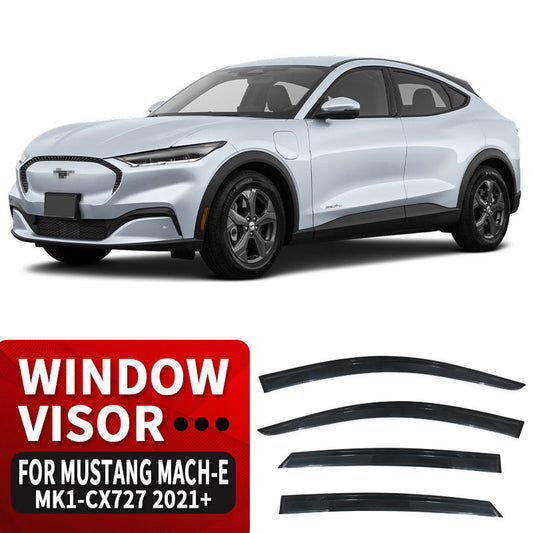 Mach-E Window Visors Rain Guards For Ford Mustang MK1-CX727 2021+