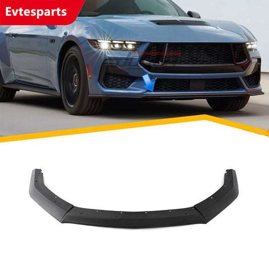 3-Piece Front Lip Splitter For 2024-2025 Ford Mustang S650 Dark Horse