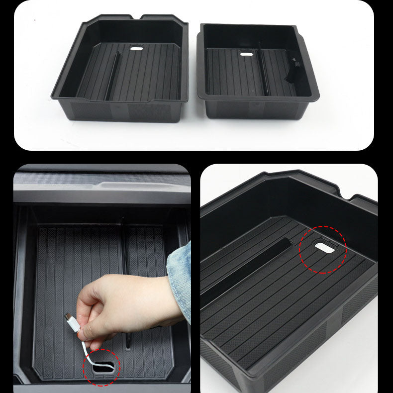 Tesla Model 3 Highland/Model Y Juniper Center Console Armrest Storage Box